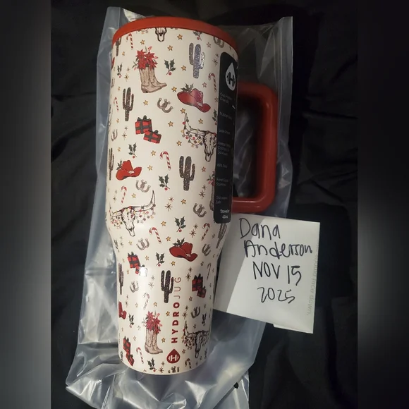 Cowboy xmas hydrojug 32 oz - Picture 1 of 4
